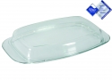 TAURUS Brytfanna z litego aluminium z powłoką TEFLON PLATINUM PLUS i pokrywą żaro 32X21CM